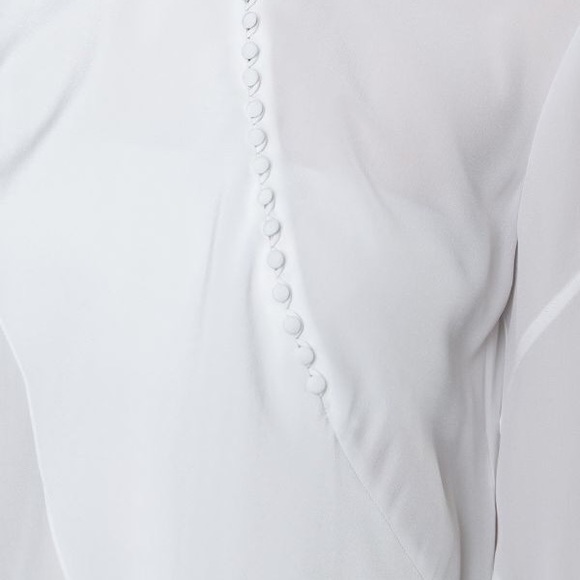 NWT GIVENCHY
draped asymmetric blouse - Picture 4 of 9